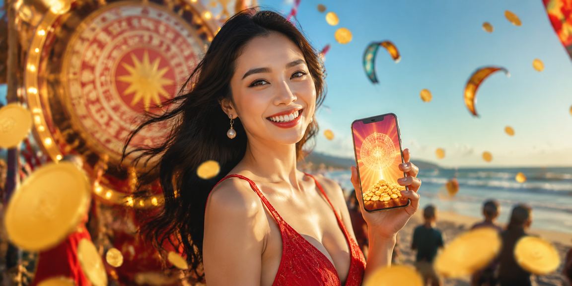 Người dùng tại Mũi Né xem hướng dẫn casino trên điện thoại trong lễ hội